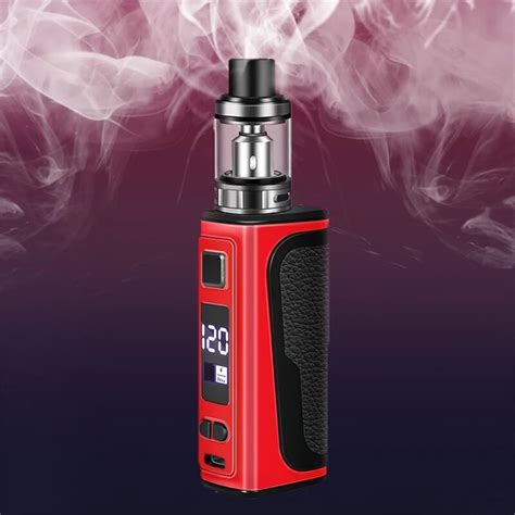 Vaper Kit vapoteur Mod 120W batterie 1800mah intégrée réservoir 2