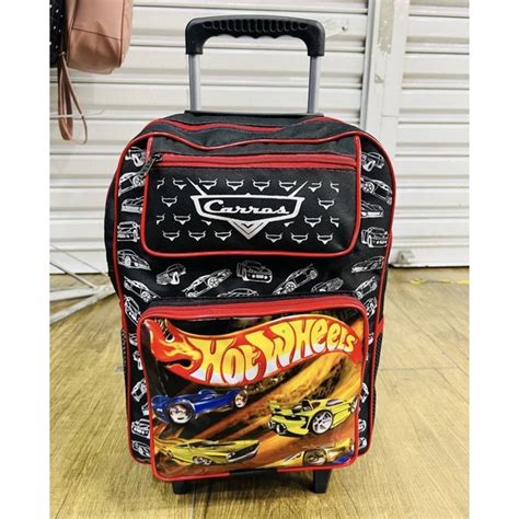 Mochila De Rodinha Hot Wheels Shopee Brasil