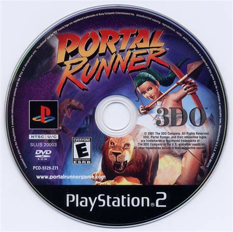 Portal Runner Cover Or Packaging Material Mobygames