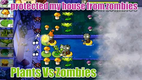 It Was A Tough Fight I Protected My House From Zombies At Night Plants