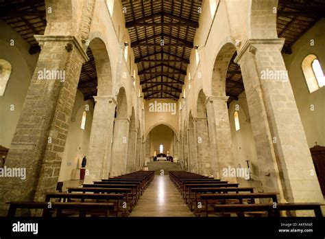 San Giovanni In Venere Abbey Fossacesia Abruzzo Italy Stock Photo