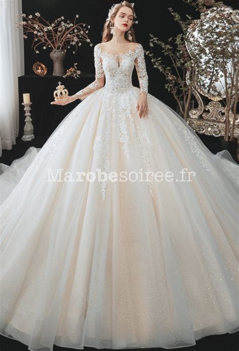 robe de mariée dentelle manches