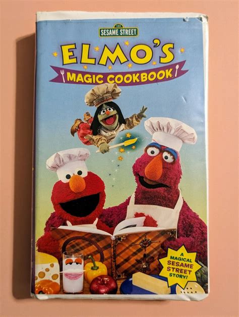 Sesame Street Elmos Magic Cookbook Vhs Emeril Heather Headley