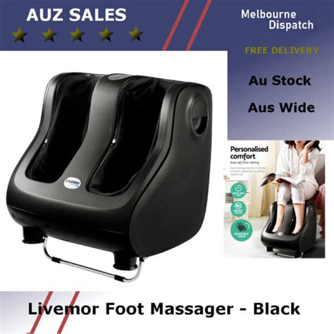 Livemor Foot Massager Black Auz Sales Online