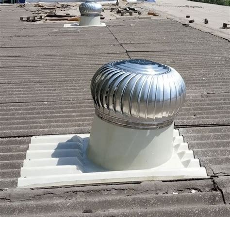 Aluminium Electric 24 Inch Aluminum Roof Air Ventilator For Ventilation Purposes Round At Rs