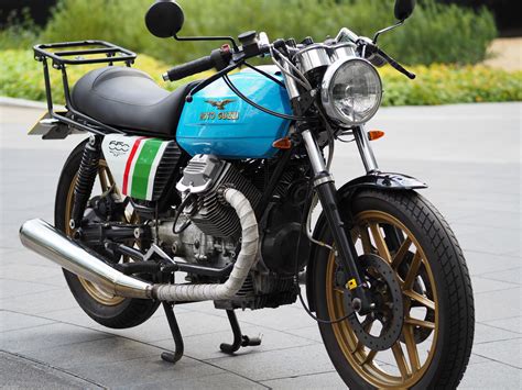 Restored Classic Moto Guzzi V Monza Style Cafe Racer