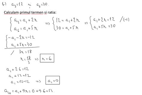 Progresii Aritmetice Progresii Geometrice Formule Teorie Exercitii