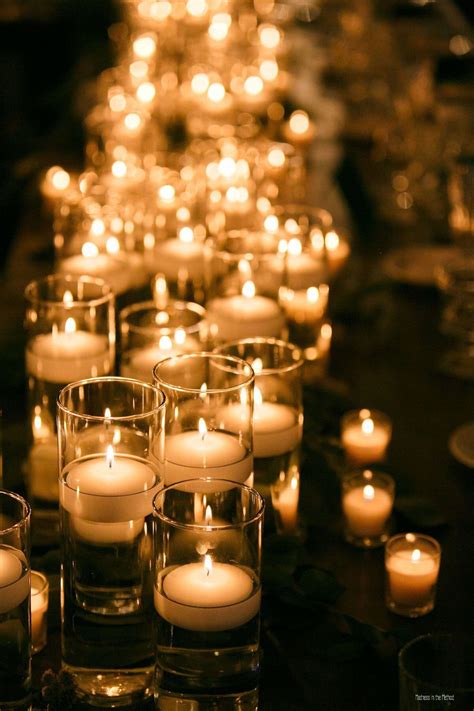 Candles For Wedding Tables The Perfect Addition To Your Special Day