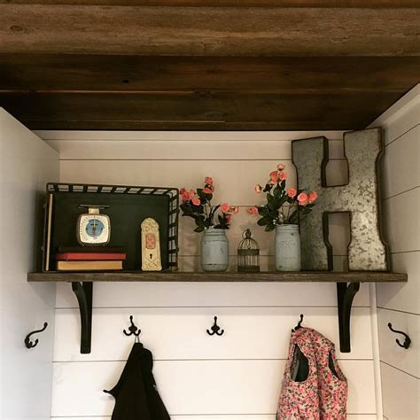 Get The Look Spring Inspired Shelf And Wrought Iron Corbels Artisan