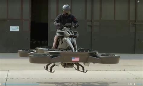 It Felt Like Star Wars Hoverbike Makes U S Debut