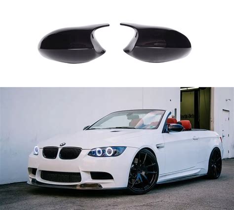 BMW E92 E93 OBUDOWA NAKŁADKA LUSTEREK LUSTERKA CZARNE POŁYSK M PAK M3