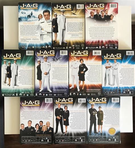 Jag The Complete Series Dvd Set Lot Seasons Judge Advocate General