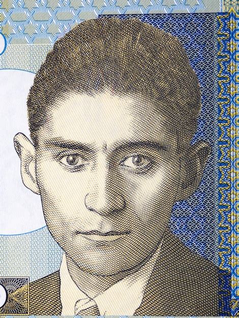 Premium Photo Franz Kafka A Portrait From Czech Money