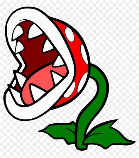 Super Mario Clipart Piranha Plant - Mario Piranha Plant 2d, HD Png ...