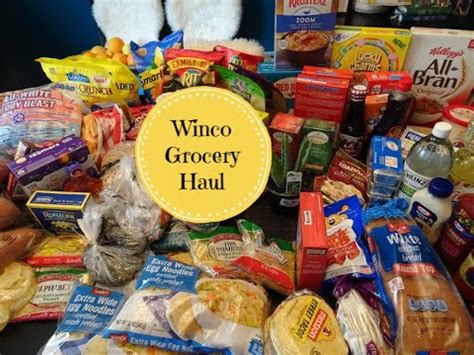 Huge Winco Grocery Haul Pantry Stock Up YouTube