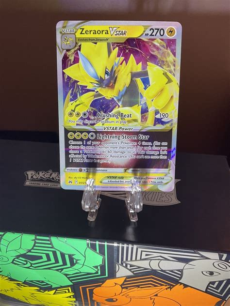 Mavin NM Pokemon Crown Zenith Zeraora VSTAR Ultra Rare 055 055 159