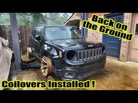 HEMI Swap Jeep Renegade Pt 16 Front Suspension Is FINISHED YouTube