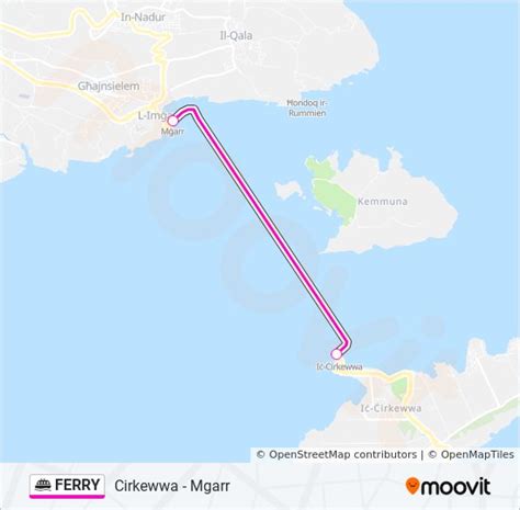 Ferry Route Schedules Stops And Maps Mgarr Updated