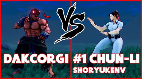 Sfv Ce Season Dakcorgi Kage Vs Shoryukenv Chun Li Youtube