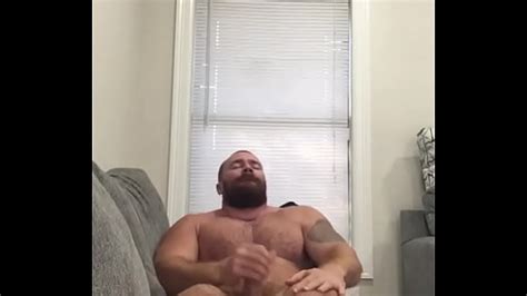 Big Dick Musclebear Jerks Huge Dick Prepares To Cum Beefbeast Hot Alpha Blows Huge Load Sexy