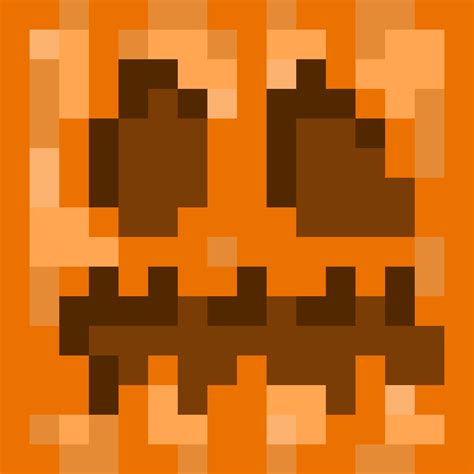 Minecraft Pumpkin 8x8 Texture