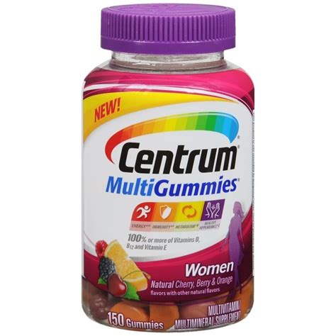 Centrum Multigummies Women Multivitamin Multimineral Supplement