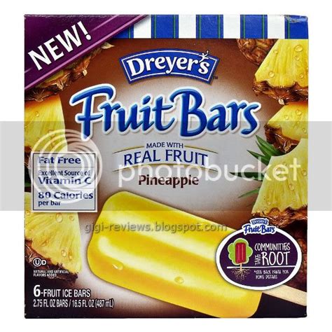 Gigi-Reviews: Dreyers/Edy's Fruit Bars: Pineapple