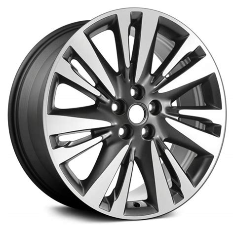 Replace ALYFN076U30 7 V Spoke Machined And Dark Charcoal 19x8 Alloy