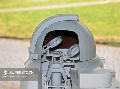 A Model Of The Coelostat In The Einstein Tower In Potsdam Germany A