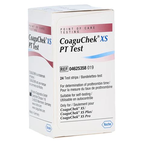 COAGUCHEK XS PT Test 24 Stück online kaufen | medpex