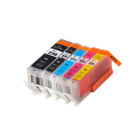 Compatible Canon Pgi Xl Cli Xl Ink Cartridge Set Of Bk Bk C M Y