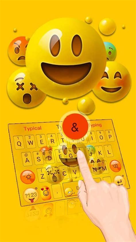 Android İndirme Için Smile Emoji Keyboard Theme Apk