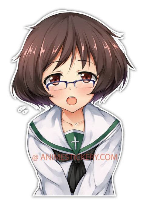 Girl Und Panzer Anime Jdm Anime Car Window Decal Sticker 011 Anime