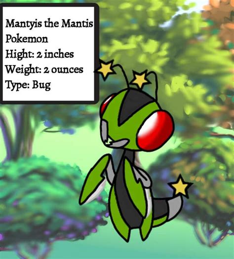 Mantyis the mantis Pokémon | Wiki | Pokémon Amino