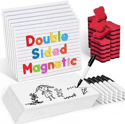 Amazon Gamenote Pack Magnetic Small White Board Set Double