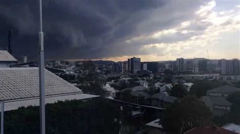 Brisbane Australia Hail Storm Timelapse 27 11 2014 Youtube