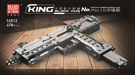 Mould King Instructions Mould King Gun 14012 Mac10 Submachine Gun