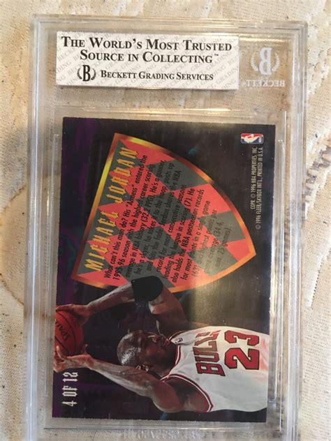 Ultra Scoring Kings Hot Pack Michael Jordan Bgs Nm Mt Ebay