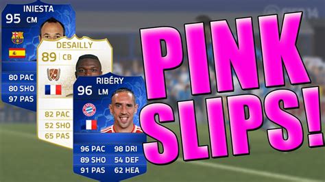 EPIC PINK SLIP FIFA 14 TOTY Ribery YouTube