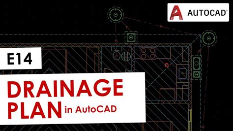 DRAINAGE LAYOUT PLAN In AutoCAD Architecture 2023 YouTube