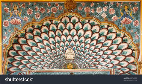 Art Work City Palace Jaipur India Stock Photo 62704720 Shutterstock