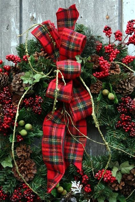 Cozy Plaid D Cor Ideas For Christmas Digsdigs