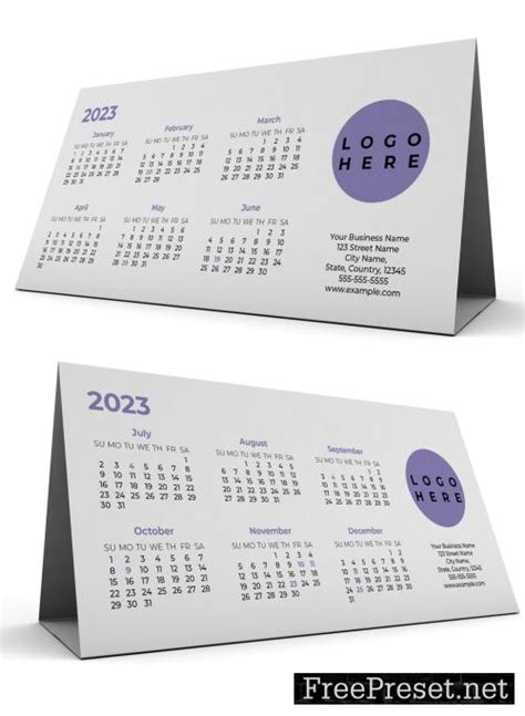 2023 Desktop Calendar A4 2275017