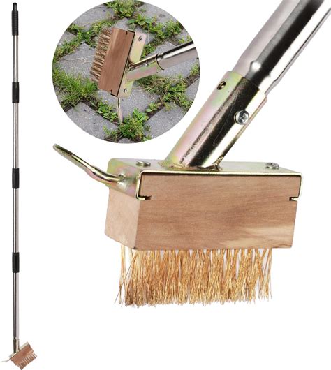 Amazon SCRUBIT Moss Weed Remover Wired Grout Cleaner Brush