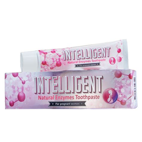 Зубная паста INTELLIGENT Natural Enzymes Toothpaste для Беременных 80 г ...