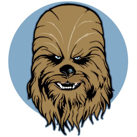 Chewbacca Face Svg