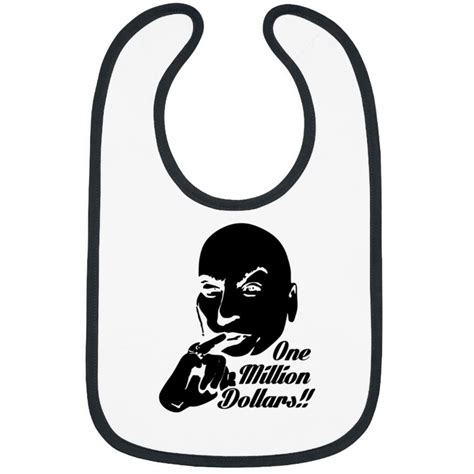 Dr Evil One Million Dollars Bibs Sold By MayciStapeley SKU 99721695