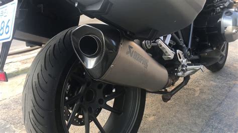 Bmw R R Akrapovic Exhaust Sound Youtube