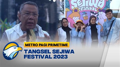 Tangsel Sejiwa Festival Dibuka Walkot Ajak Masyarakat Gembira