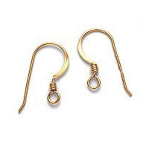 K Gold Filled French Wire Earring Hooks Pieces Shepherd Etsy